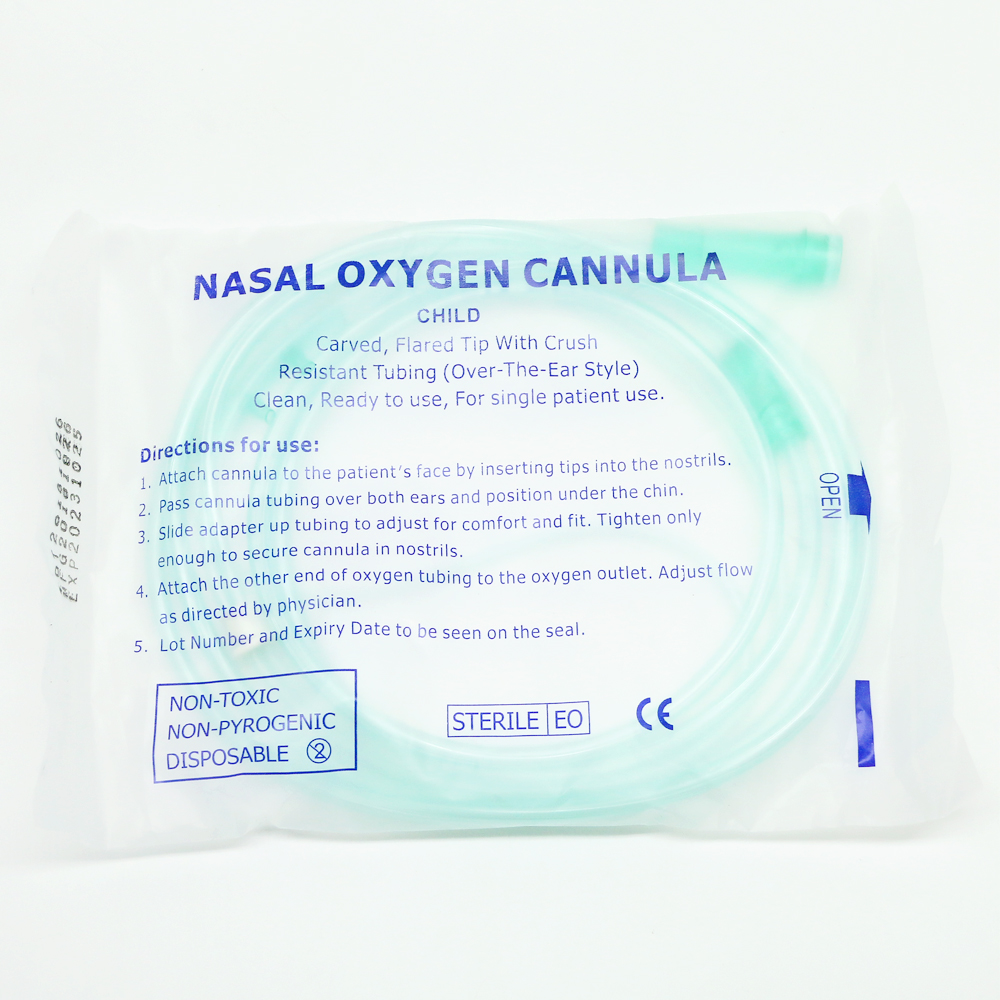 PVC Nasal Oxygen Cannula