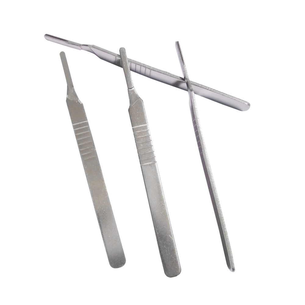 Stainless steel surgical knife handle